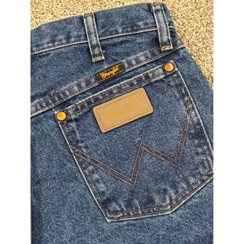 Wrangler Cowboy Cut Original Fit Jean Mens 30x32 Medium Wash Denim 13MWZGK #0882